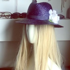 Perfect vintage wicker hat